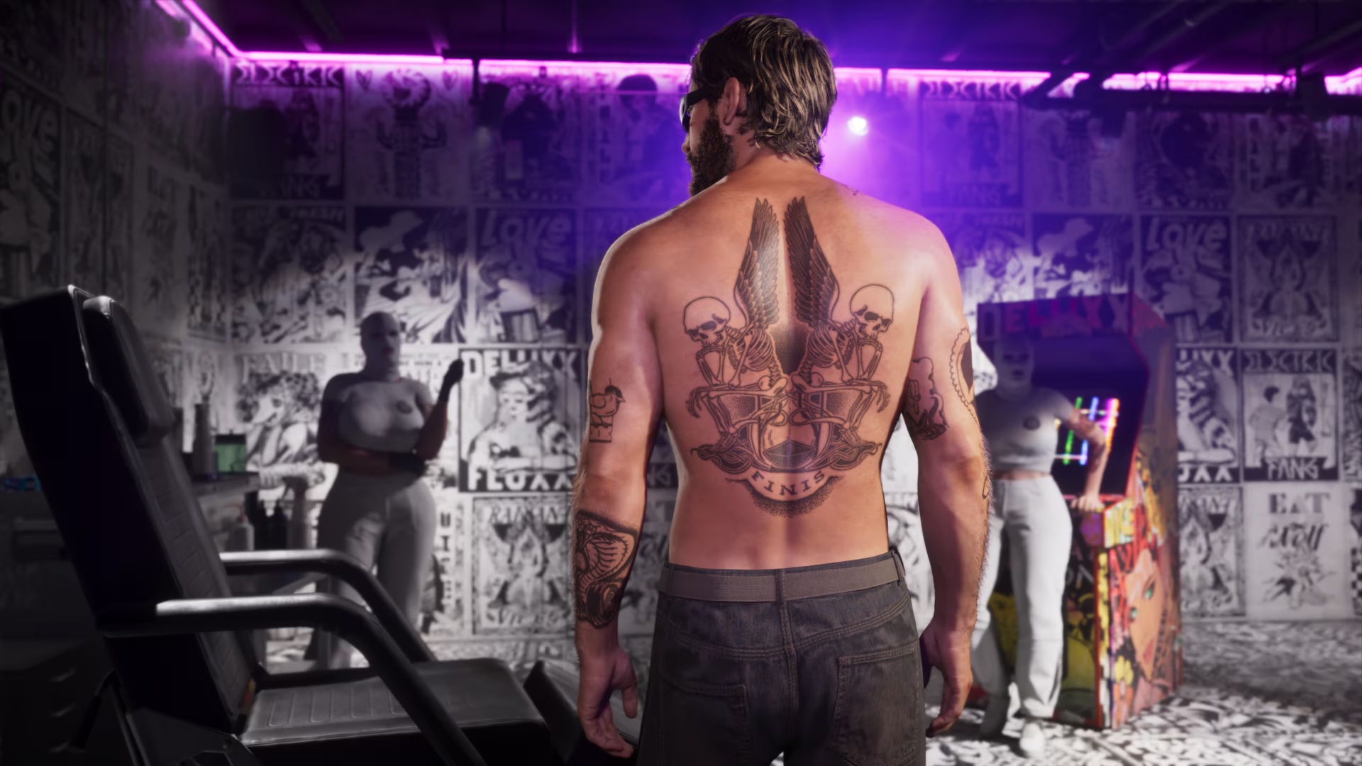 Electric Fang signature back piece
