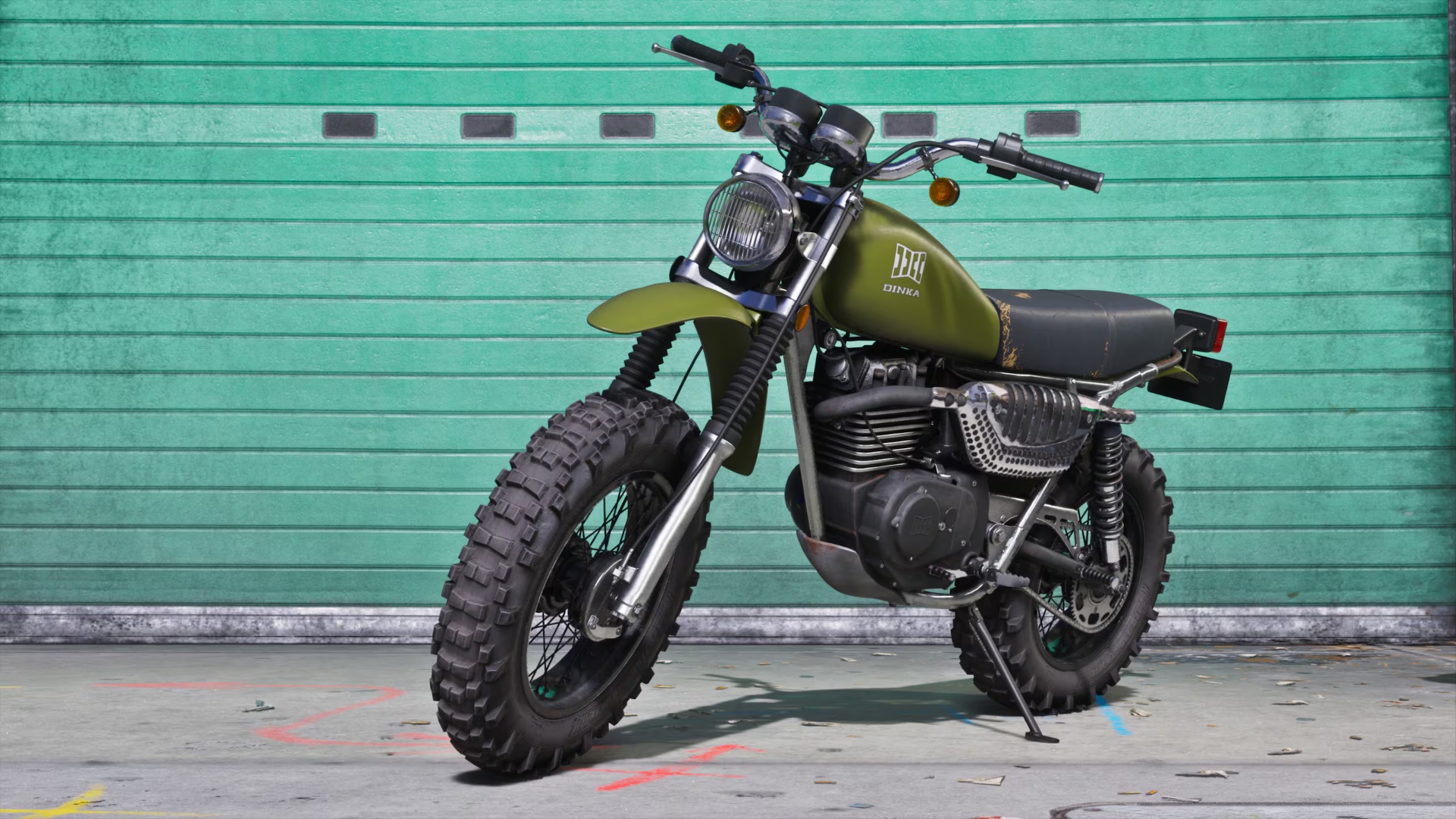 Retro bike crop