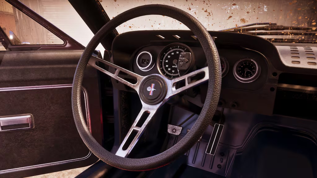 Dominator vintage interior